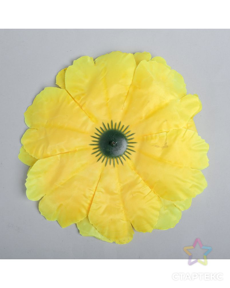 Цветы искусственные для декора, цвет желтый арт. СМЛ-1597-1-СМЛ1585556 3