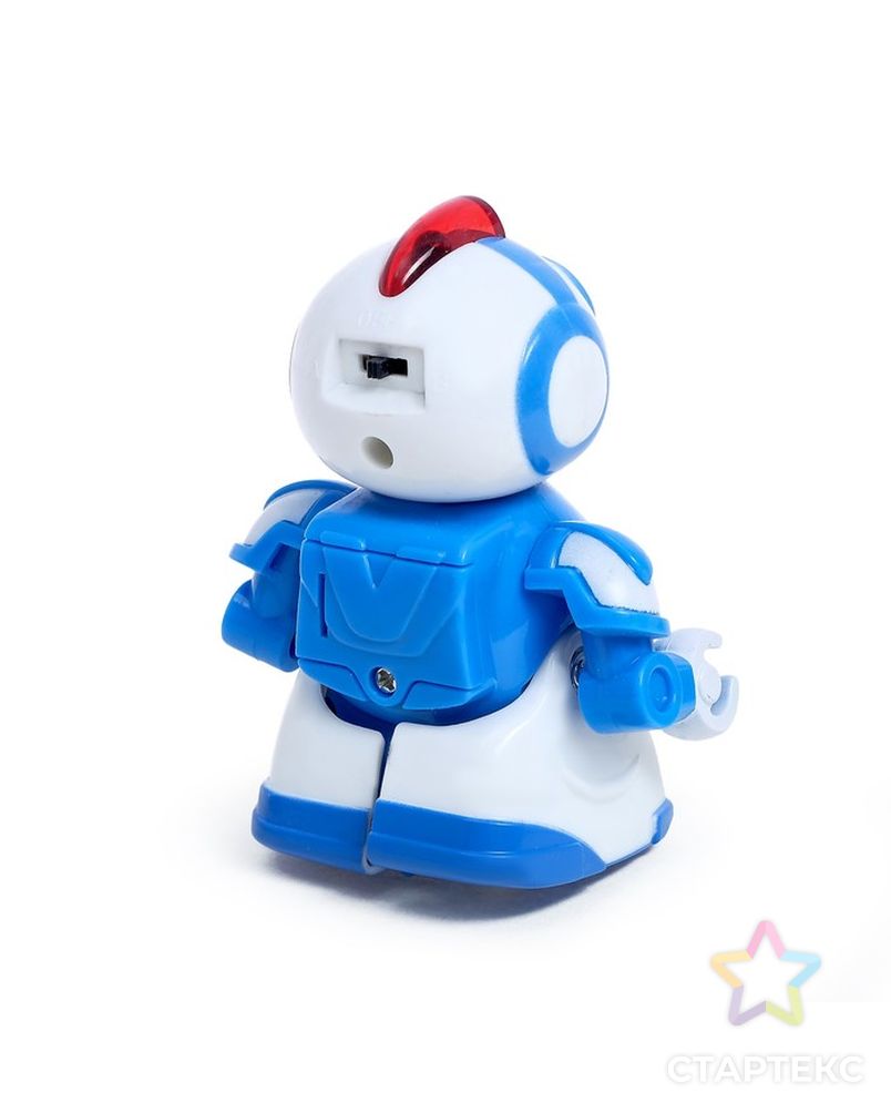 Робот радиоуправляемый «Минибот», световые эффекты, цвет синий арт. СМЛ-98728-1-СМЛ0001588233 3