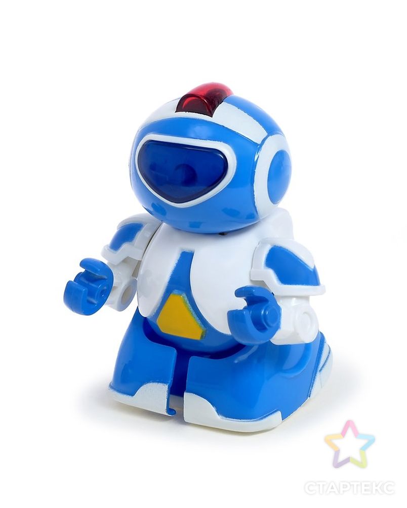 Робот радиоуправляемый «Минибот», световые эффекты, цвет синий арт. СМЛ-98728-1-СМЛ0001588233 4