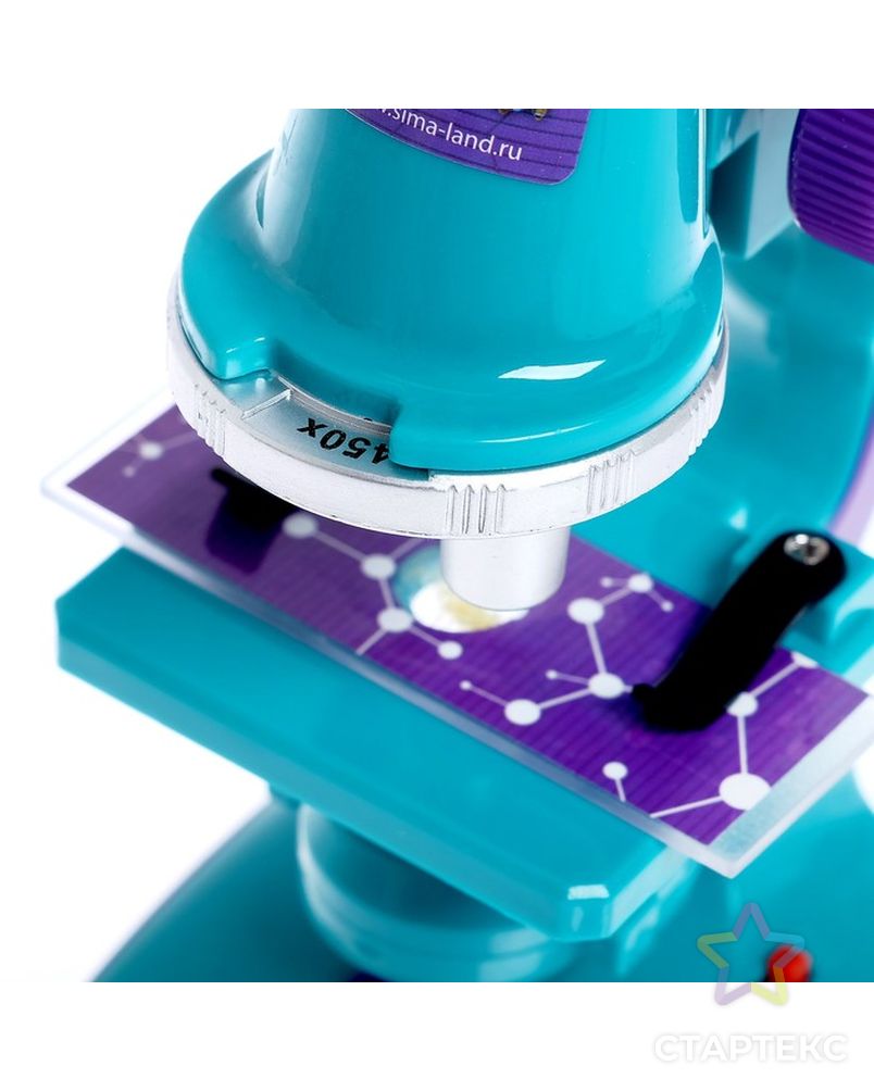 Микроскоп детский с набором для исследований, световые эффекты, работает от батареек, МИКС арт. СМЛ-44824-1-СМЛ0001629483 4