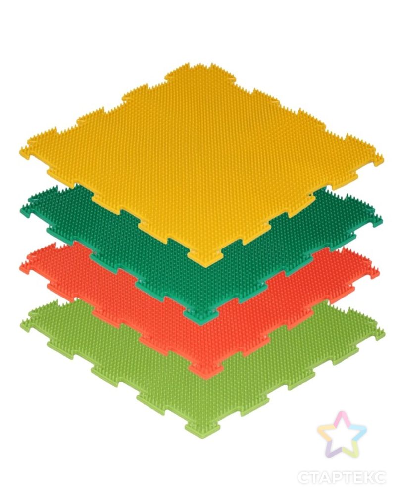 Массажный коврик 1 модуль «Орто. Трава мягкая», цвета МИКС арт. СМЛ-133899-1-СМЛ0001643243 7