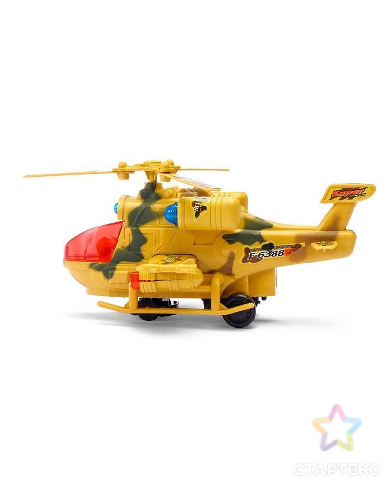 Вертолет «Воздушный бой», световые и звуковые эффекты, работает от батареек арт. СМЛ-44506-1-СМЛ0001657354 2
