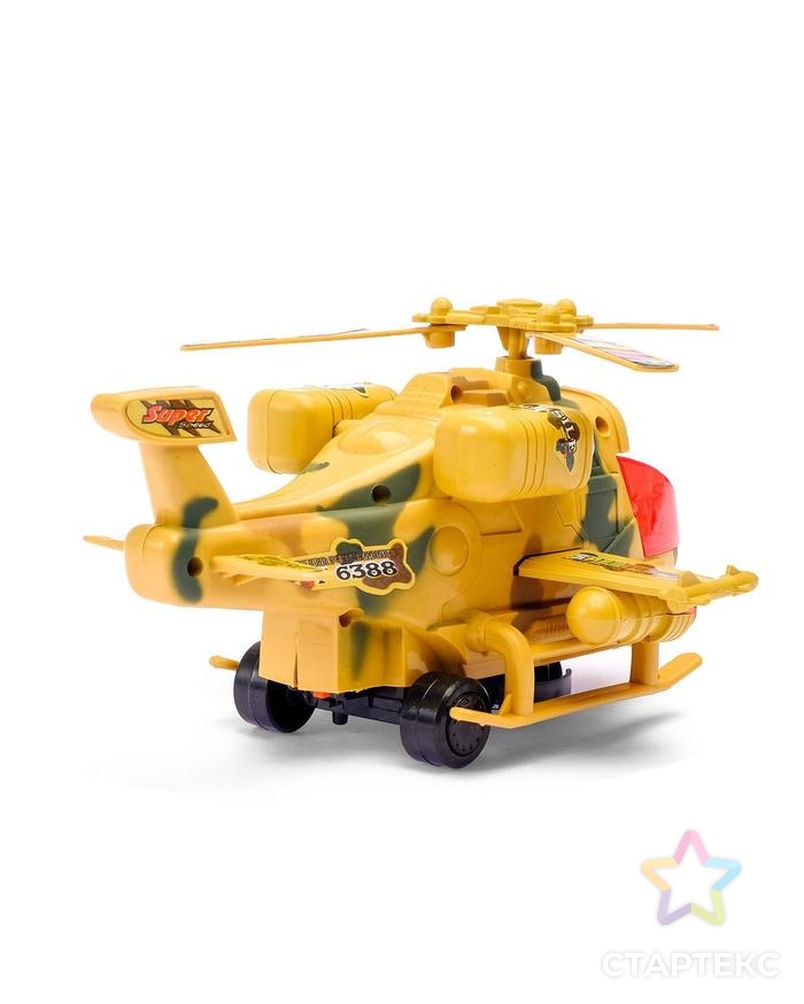 Вертолет «Воздушный бой», световые и звуковые эффекты, работает от батареек арт. СМЛ-44506-1-СМЛ0001657354 3