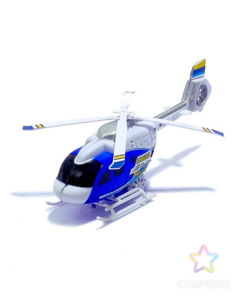 Вертолёт инерционный «Спасатель», цвета МИКС арт. СМЛ-44675-1-СМЛ0001657373 1