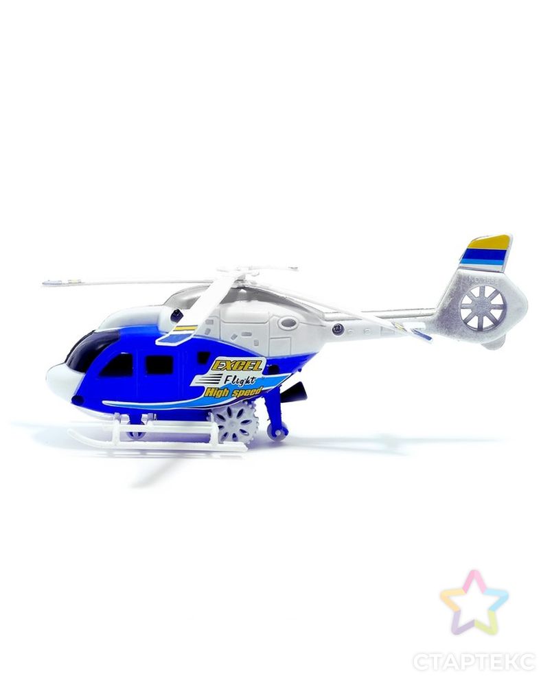 Вертолёт инерционный «Спасатель», цвета МИКС арт. СМЛ-44675-1-СМЛ0001657373 2