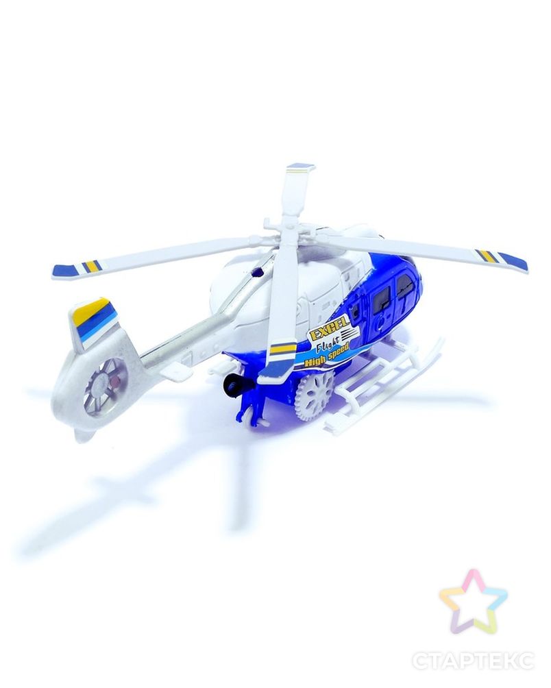 Вертолёт инерционный «Спасатель», цвета МИКС арт. СМЛ-44675-1-СМЛ0001657373 3