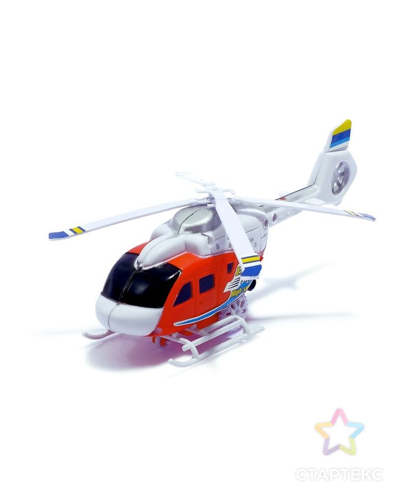 Вертолёт инерционный «Спасатель», цвета МИКС арт. СМЛ-44675-1-СМЛ0001657373 5