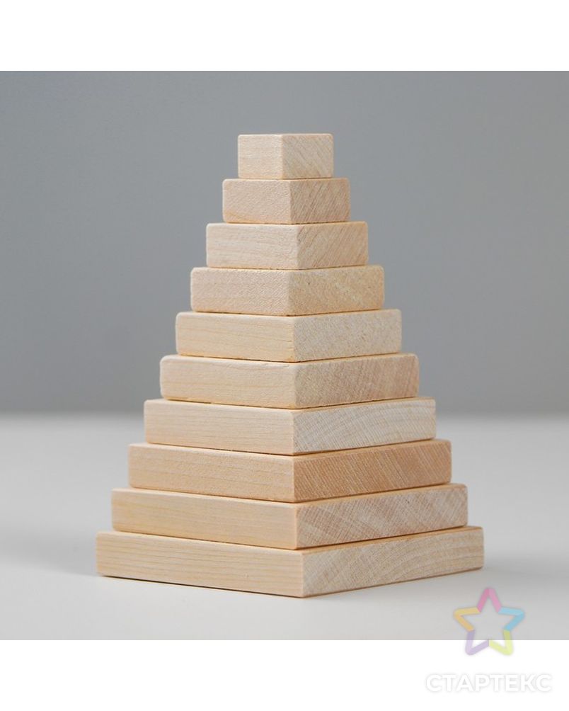 Пирамидка «Квадрат» арт. СМЛ-43833-1-СМЛ0001665991 1