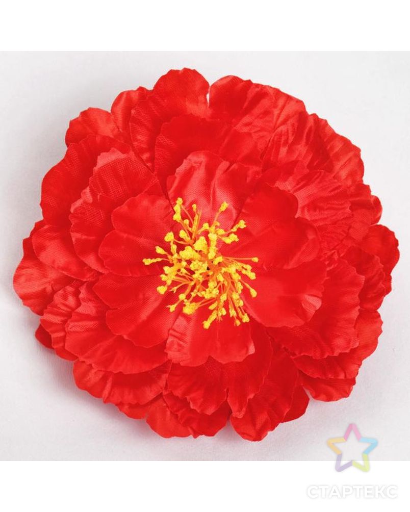 Цветы искусственные для декора, цвет красный арт. СМЛ-36219-1-СМЛ0001675703 1