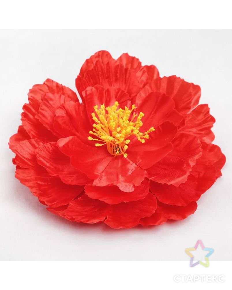 Цветы искусственные для декора, цвет красный арт. СМЛ-36219-1-СМЛ0001675703 2