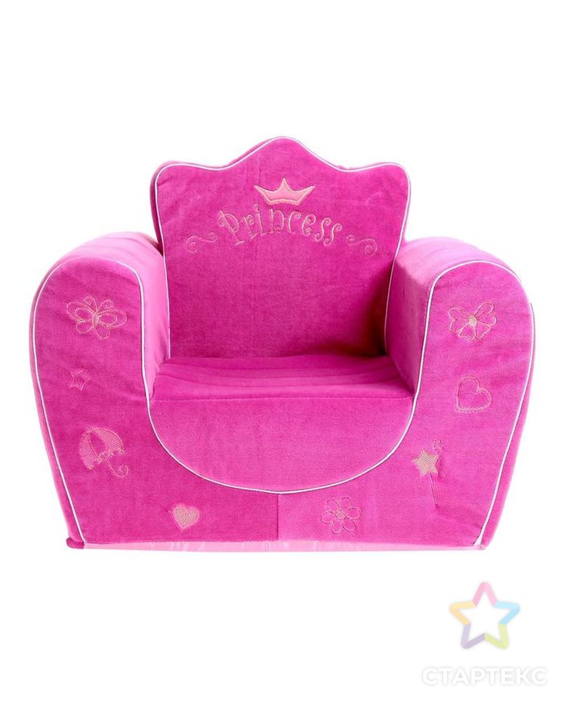 Мягкая игрушка «кресло принцесса», цвета микс