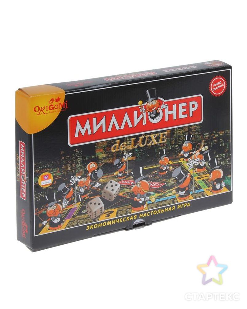 Настольная игра «Миллионер-Делюкс» арт. СМЛ-103298-1-СМЛ0000174667 1