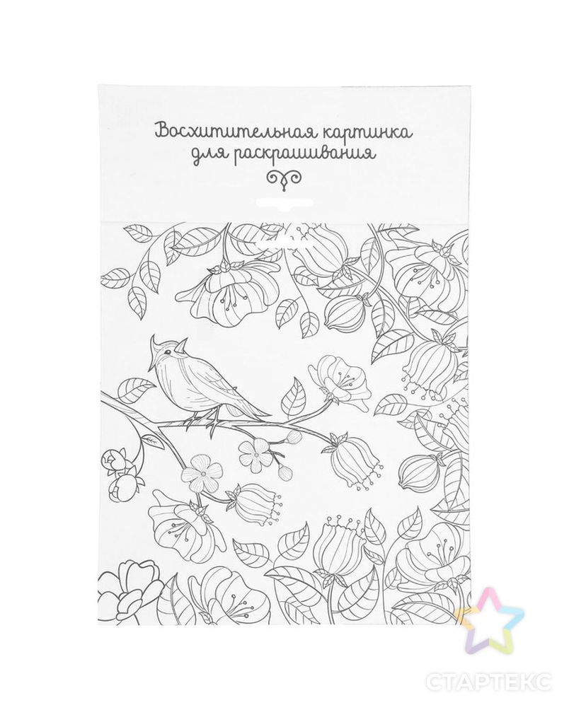 Заказать Фреска песком "Сказочный сад" + 9 цветов песка по 4 гр, блестки, стека арт. СМЛ-1998-1-СМЛ1781801 в Новосибирске
