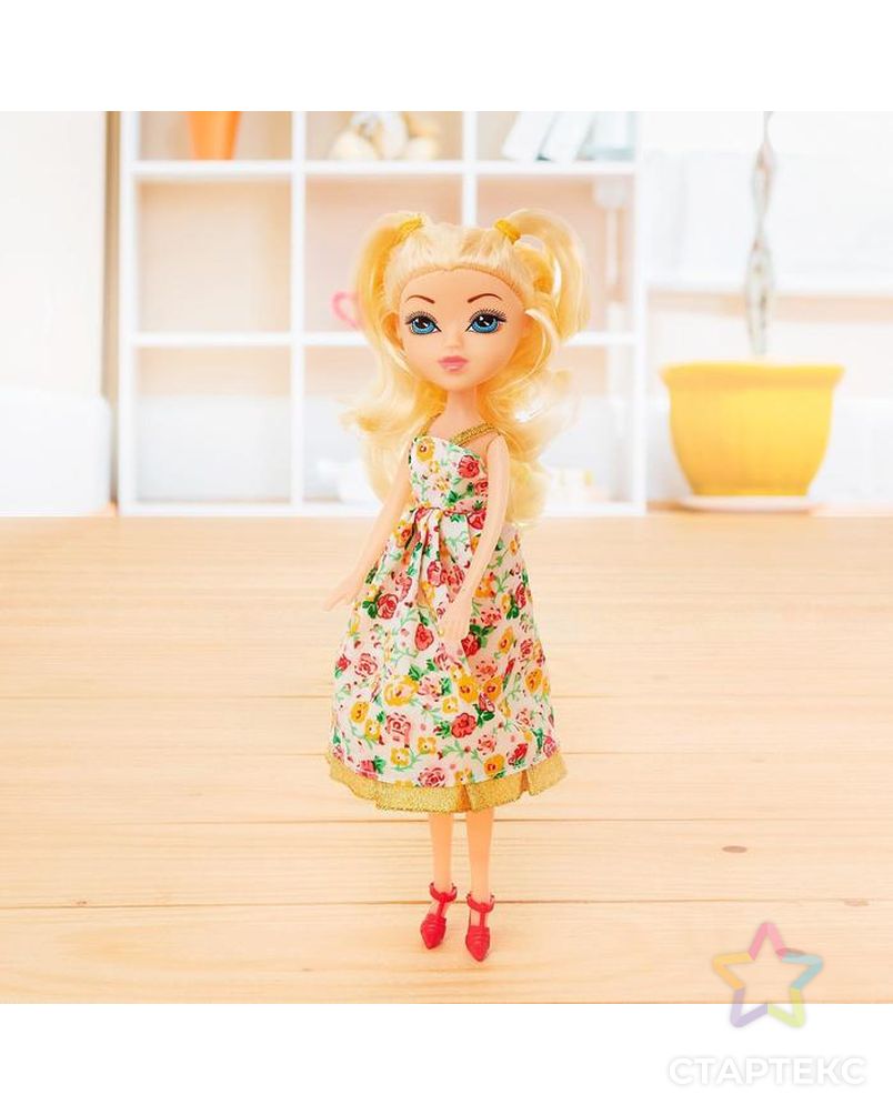 Кукла модная "Дина" в цветном платье арт. СМЛ-45363-1-СМЛ0001843985 3
