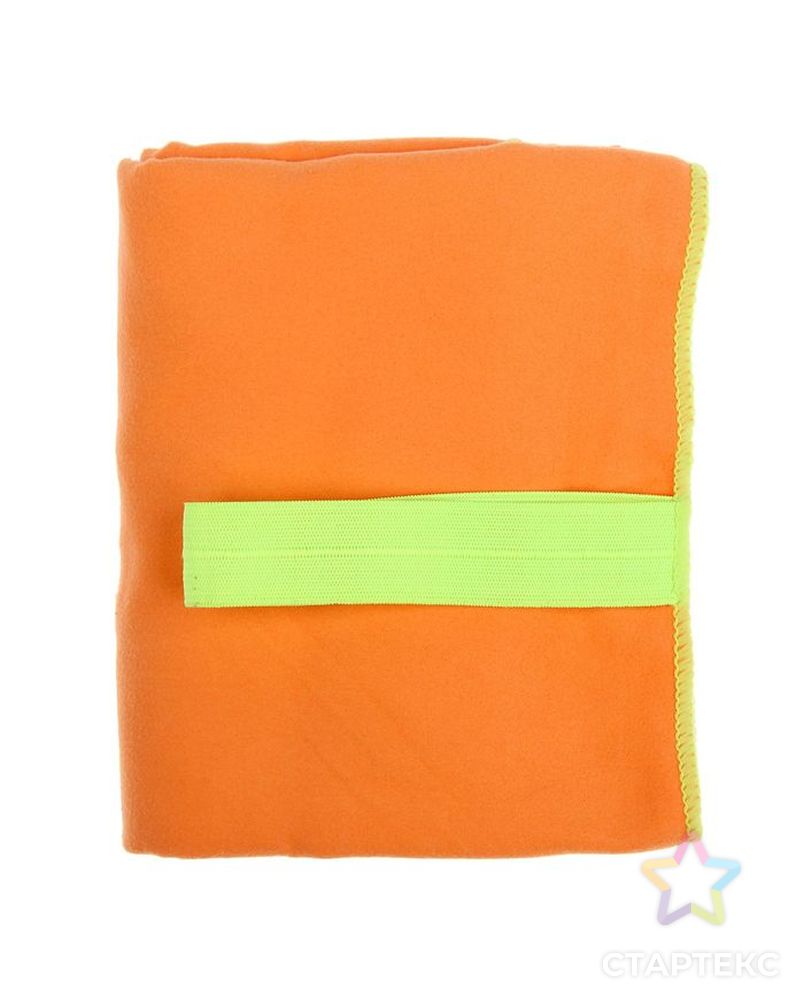 Спортивное полотенце ONLITOP, размер 80х130 см, оранжевый, 200 г/м2 арт. СМЛ-19764-1-СМЛ1868803