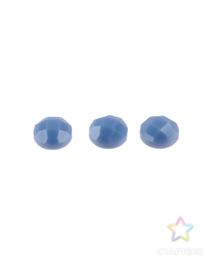 Стразы для алмазной вышивки, 10 гр, не клеевые, круглые d=2,5мм Blue Violet LT арт. СМЛ-2131-1-СМЛ1871823 2