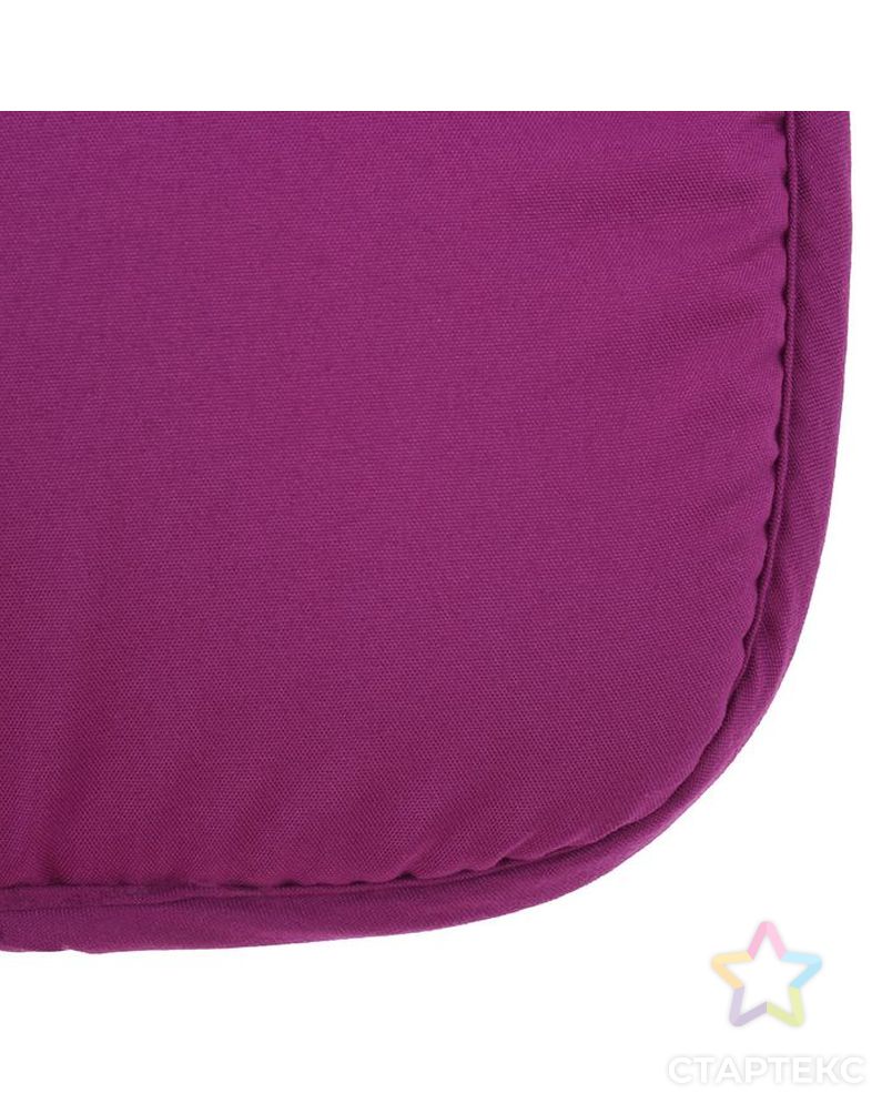 Набор подушек на стул - 2 шт., размер 34х34 см, цвет Фиолетовый арт. СМЛ-25723-1-СМЛ1911670 3