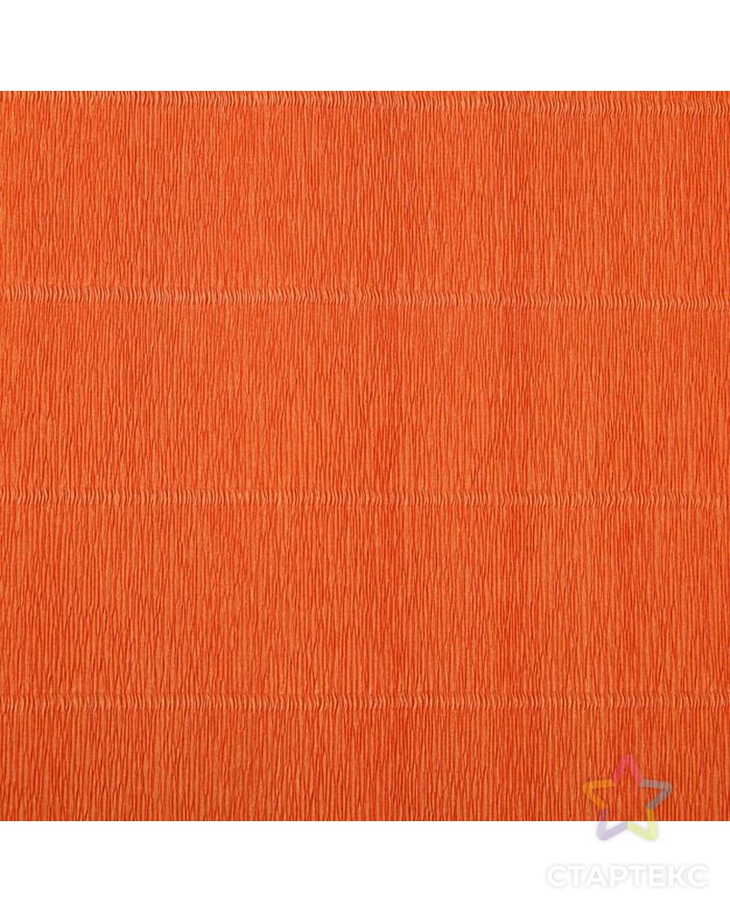 Бумага гофрированная, 17E/6 "Ярко-оранжевая" , 0,5 х 2,5 м арт. СМЛ-33946-1-СМЛ1954604