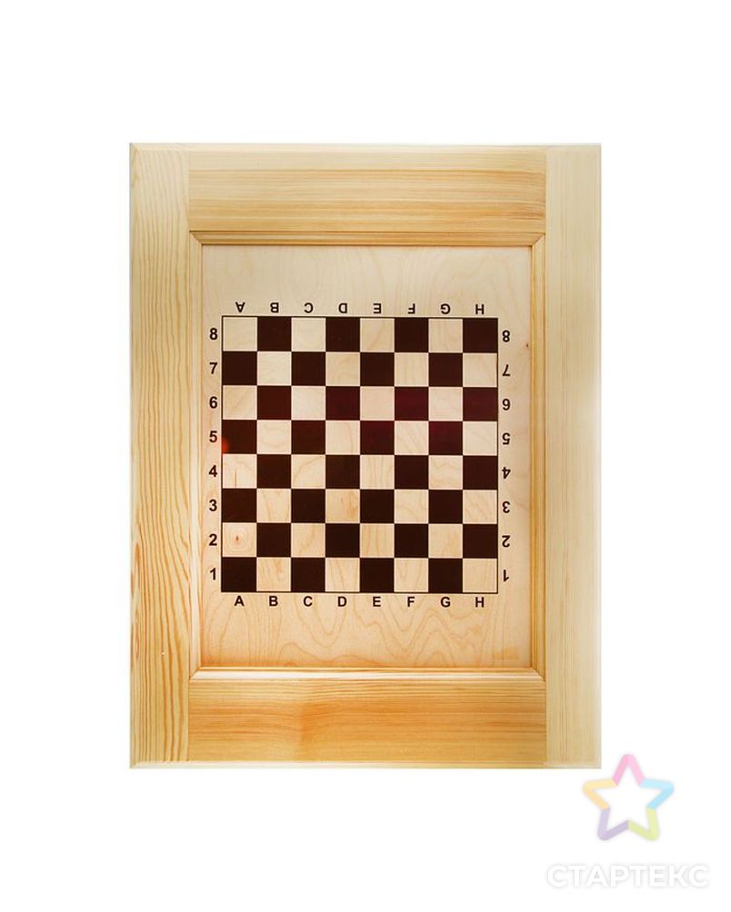 Шахматный стол с ящиком (80х69х76 см, игровое поле 36х36 см, король h=11.5 см) арт. СМЛ-44934-1-СМЛ0001975438 6