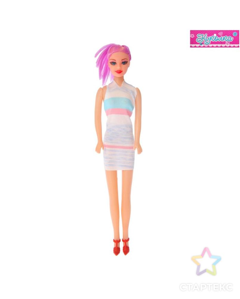 Кукла модель "Оленька" в вечернем платье, МИКС арт. СМЛ-104778-1-СМЛ0000198331 2