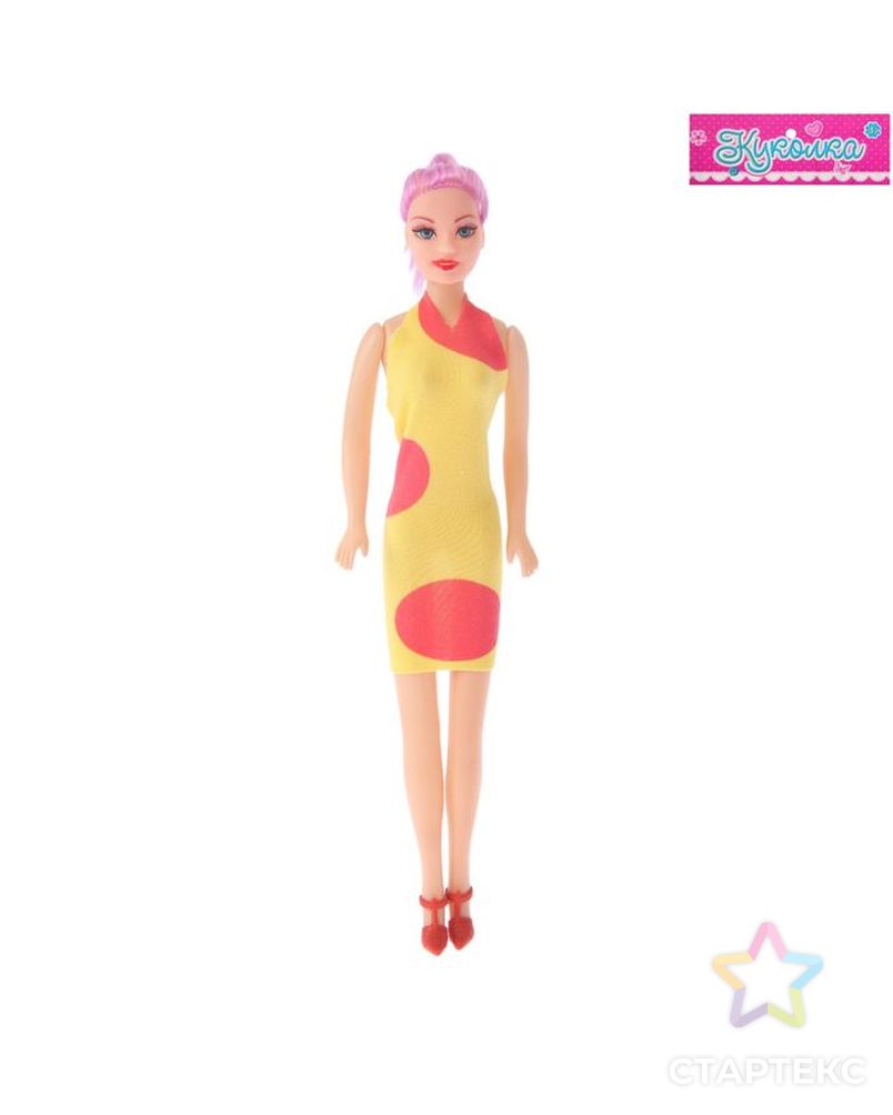 Кукла модель "Оленька" в вечернем платье, МИКС арт. СМЛ-104778-1-СМЛ0000198331 3