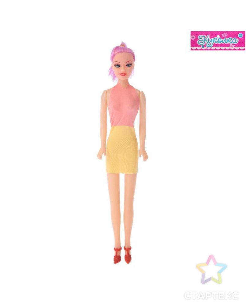 Кукла модель "Оленька" в вечернем платье, МИКС арт. СМЛ-104778-1-СМЛ0000198331 5