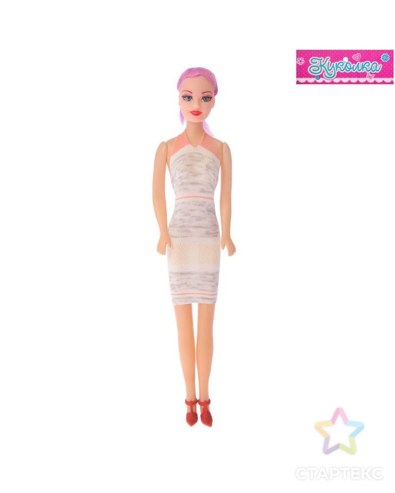 Кукла модель "Оленька" в вечернем платье, МИКС арт. СМЛ-104778-1-СМЛ0000198331 8
