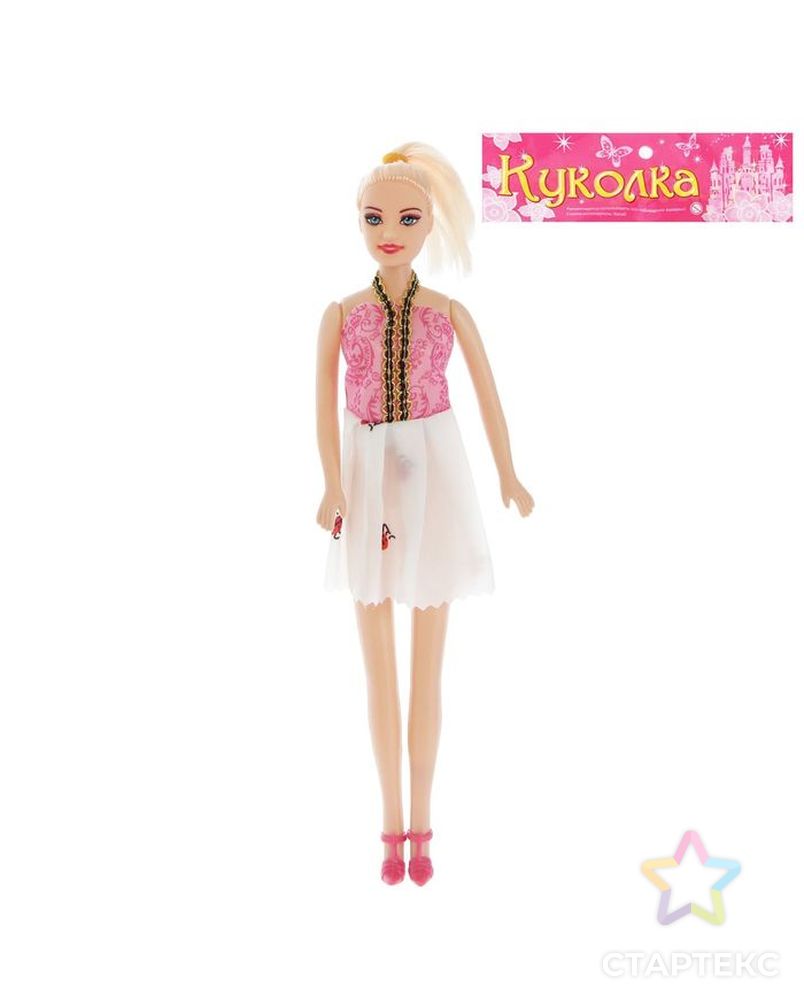 Кукла модель "Оленька" в вечернем платье, МИКС арт. СМЛ-104778-1-СМЛ0000198331 9