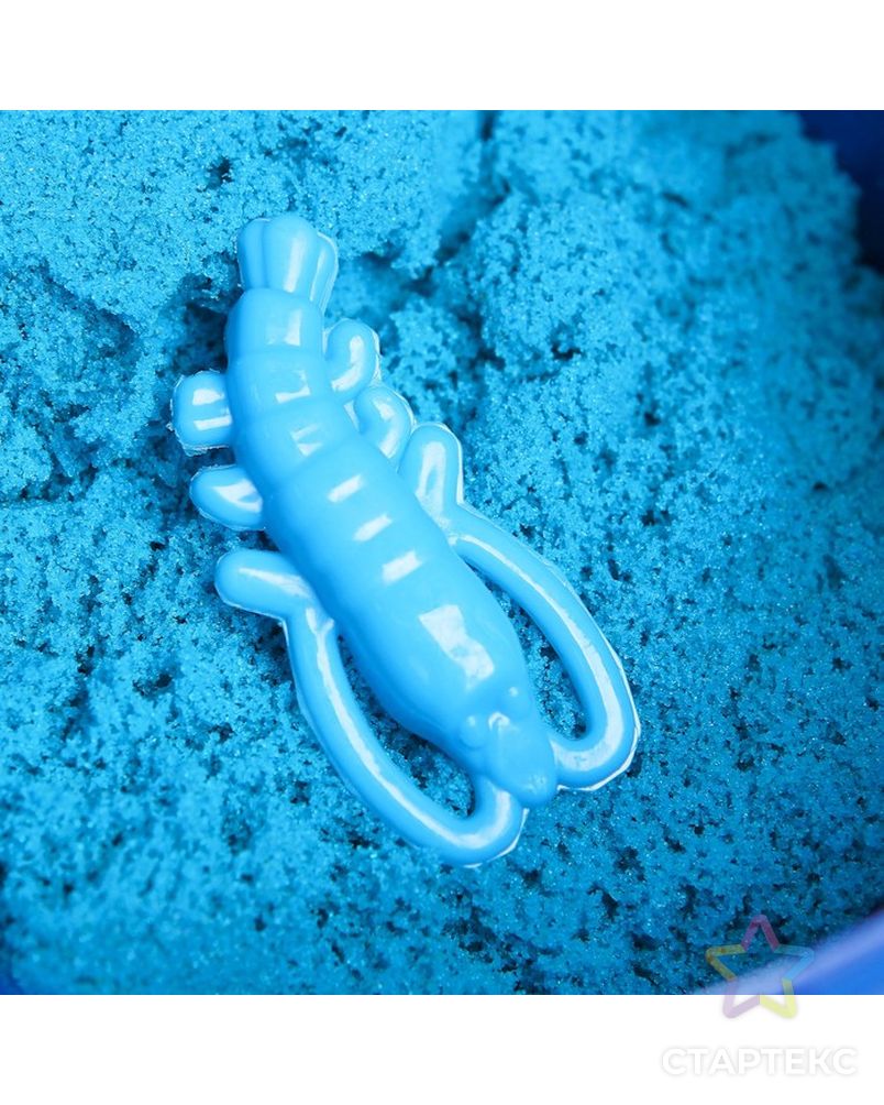 Космический песок Голубой 0,5 кг Т57724 арт. СМЛ-203557-1-СМЛ0001987254