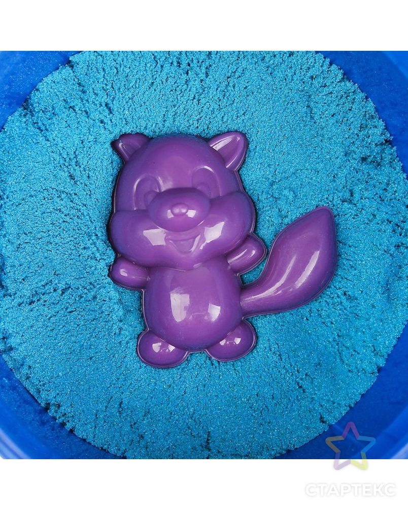 Космический песок голубой, 1 кг арт. СМЛ-203562-1-СМЛ0001987260 2