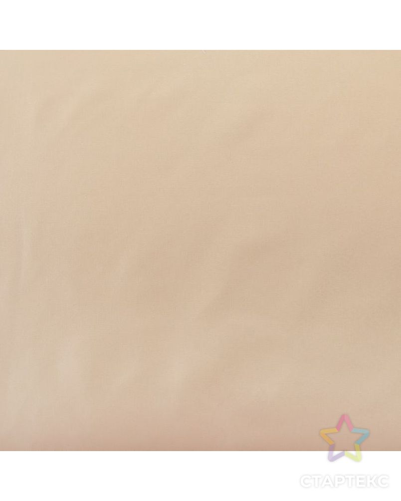 Скатерть "Этель" 150х250 см, однотонная цвет бежевый, пл. 192 г/м2, хл с ГМО арт. СМЛ-19781-1-СМЛ2025503 1
