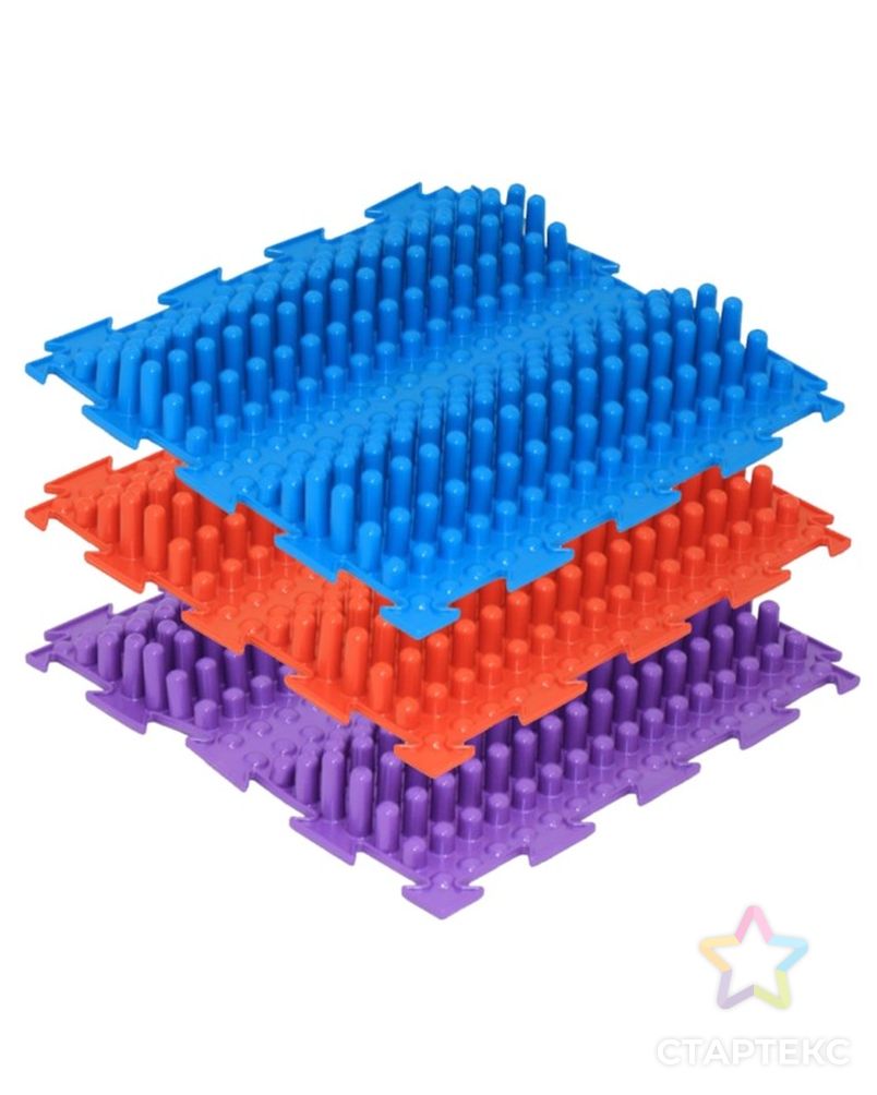 Массажный коврик 1 модуль «Орто. Волна», цвета МИКС арт. СМЛ-133903-1-СМЛ0002034625 6