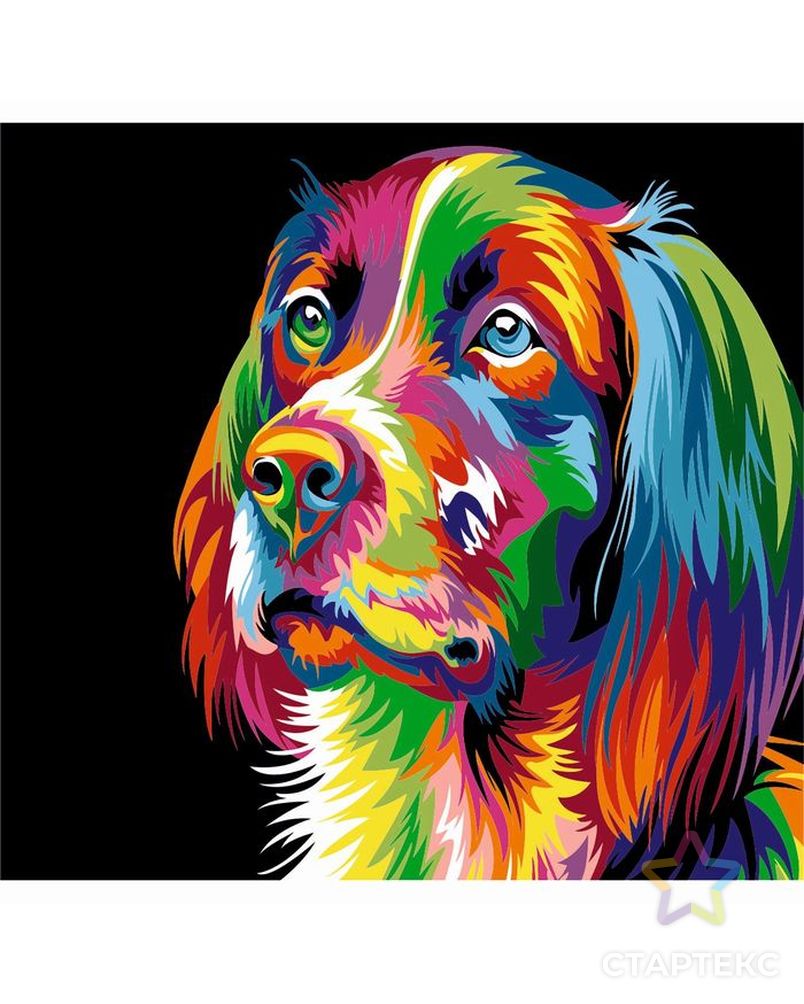 Фреска "Собака", А3 арт. СМЛ-3149-1-СМЛ2109198 1