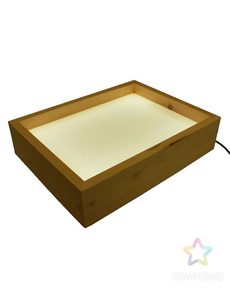 Стол-планшет для рисования песком, белая подсветка арт. СМЛ-3151-1-СМЛ2109201 3