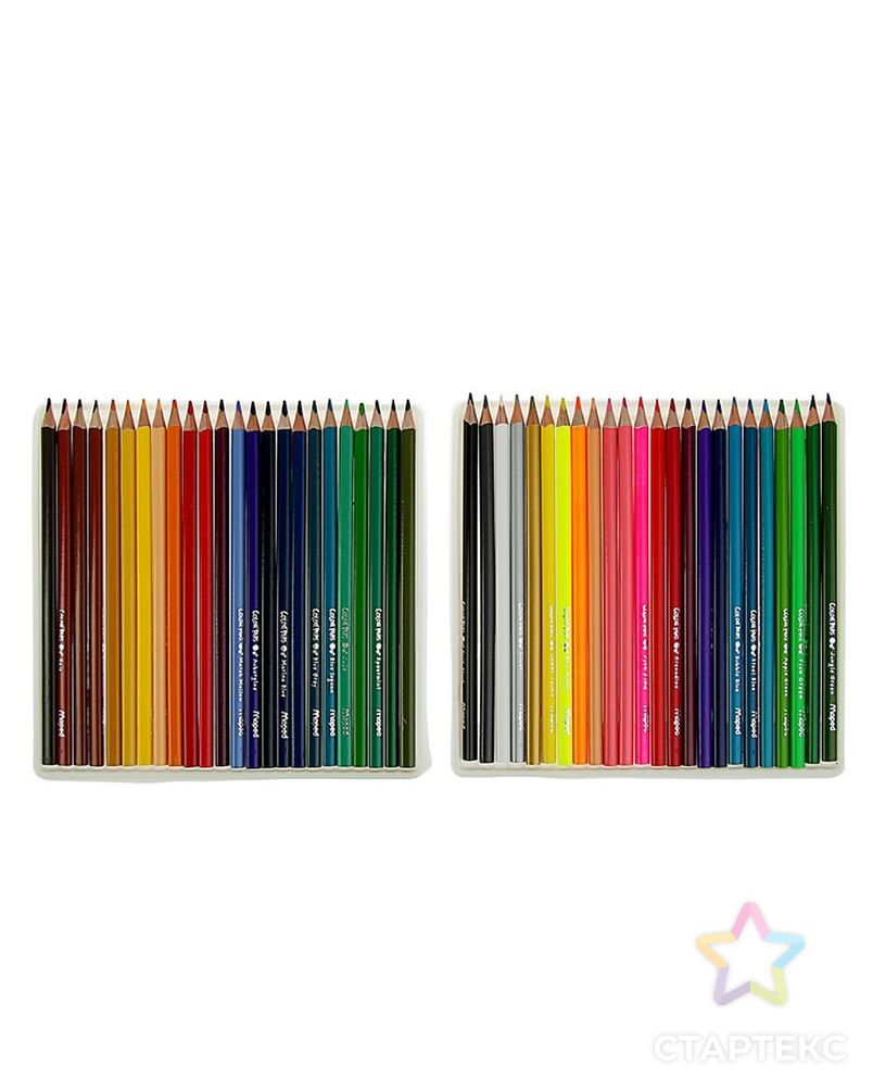 Карандаши трёхгранные, 48 цветов, Maped Color Peps, ударопрочный грифель арт. СМЛ-173220-1-СМЛ0002143708