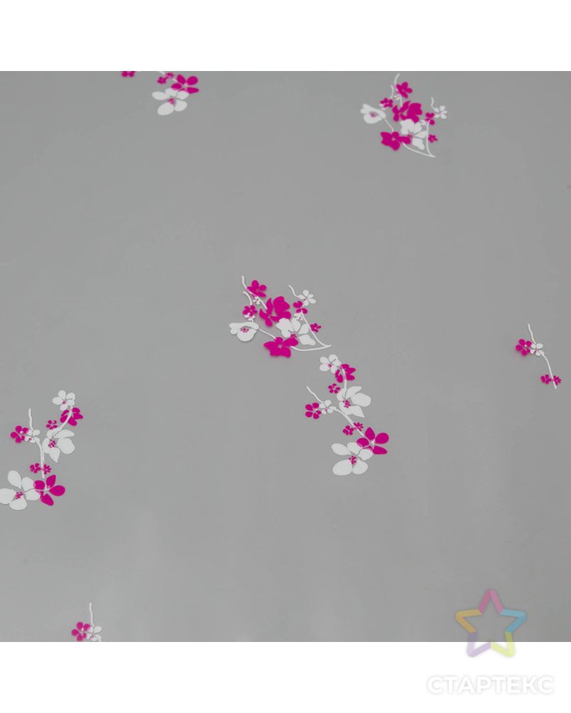 Пленка для цветов "Анютины глазки", 0,7 х 6 м, 40 мкм арт. СМЛ-97130-3-СМЛ0002245605 2