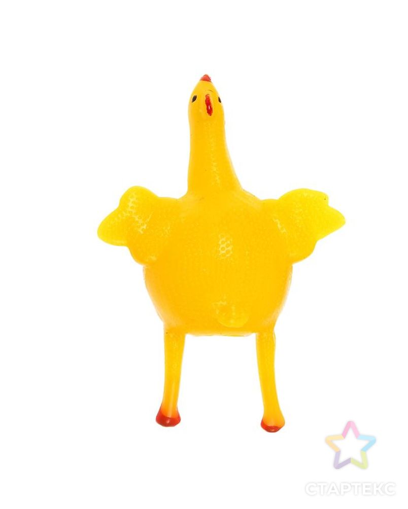 Мялка «Курица», с водой, с яйцом, цвет жёлтый арт. СМЛ-47168-1-СМЛ0002260287 1