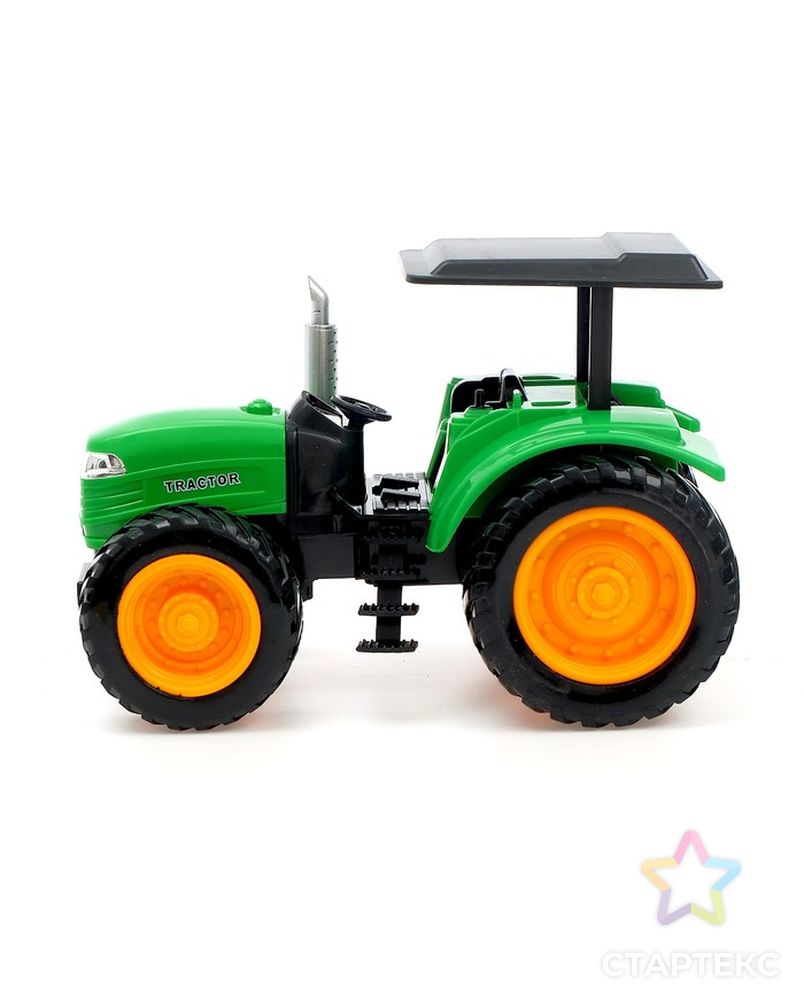 Трактор радиоуправляемый «Фермер», работает от аккумулятора, световые эффекты, цвета МИКС арт. СМЛ-46971-1-СМЛ0002278704 2