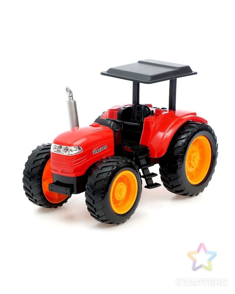 Трактор радиоуправляемый «Фермер», работает от аккумулятора, световые эффекты, цвета МИКС арт. СМЛ-46971-1-СМЛ0002278704 4