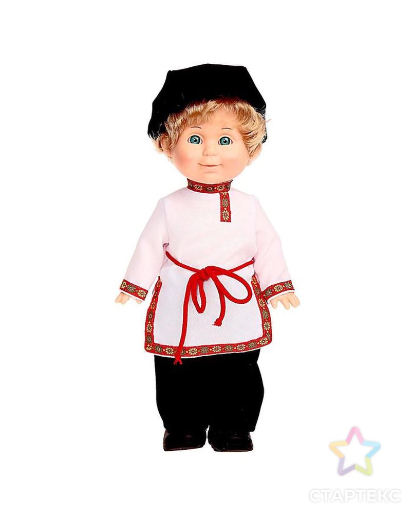 Кукла мальчик в русском народном костюме