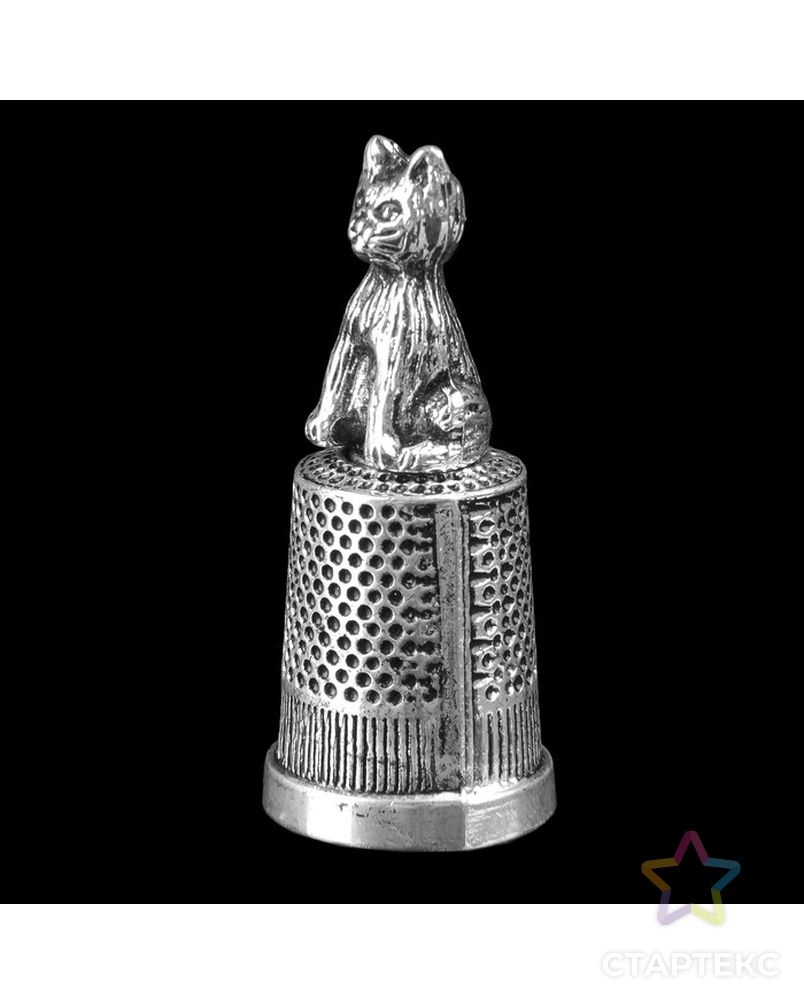 Наперсток сувенирный «Кошка» арт. СМЛ-4232-1-СМЛ2311935 1