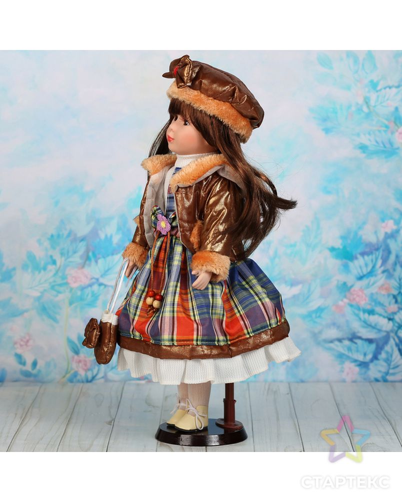 Кукла коллекционная "Цветана в коричневом" 40 см арт. СМЛ-133674-1-СМЛ0002346284 3