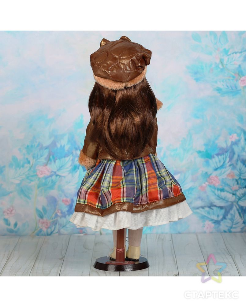 Кукла коллекционная "Цветана в коричневом" 40 см арт. СМЛ-133674-1-СМЛ0002346284 4
