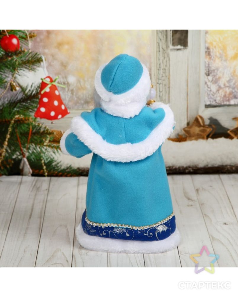Дед Мороз, в синей шубе, с посохом арт. СМЛ-48026-1-СМЛ0002359013 3