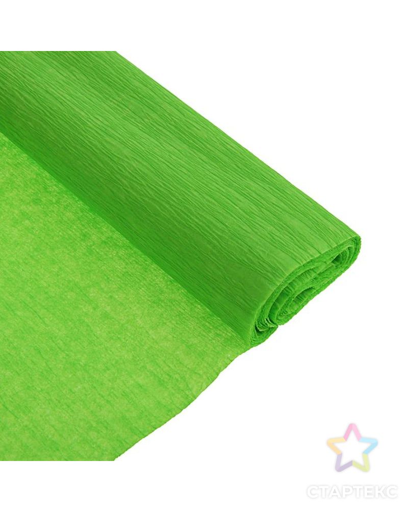 Бумага креповая поделочная гофро Koh-I-Noor 50 x 200 см 9755/17 светло-зелёный, в рулоне арт. СМЛ-203752-1-СМЛ0002364445 2