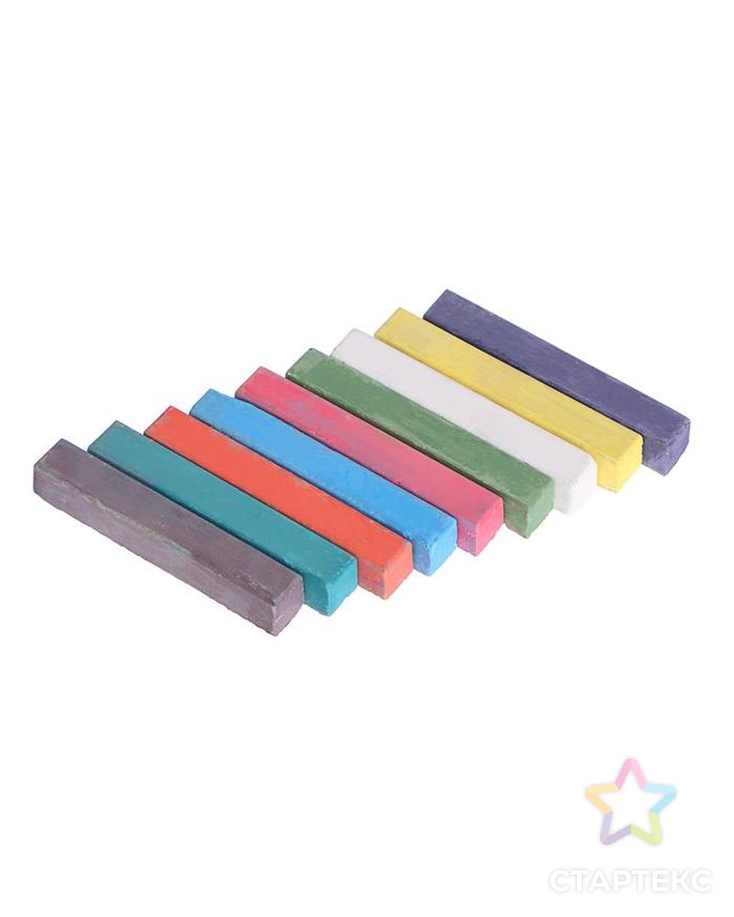 Мелки цветные в наборе 9 штук, «Каляка-Маляка», квадратные арт. СМЛ-46294-1-СМЛ0002371036 6