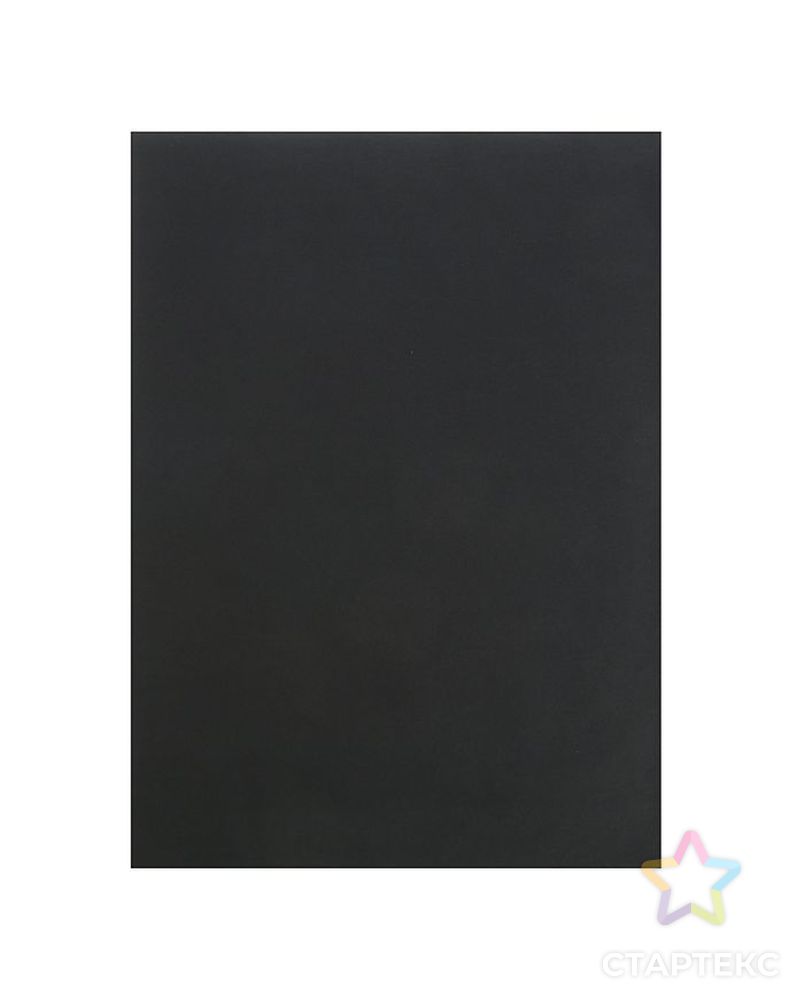 Бумага цветная, Тишью (шёлковая), 510 х 760 мм, Sadipal, 1 лист, 17 г/м2, чёрный арт. СМЛ-120406-1-СМЛ0002392241 1