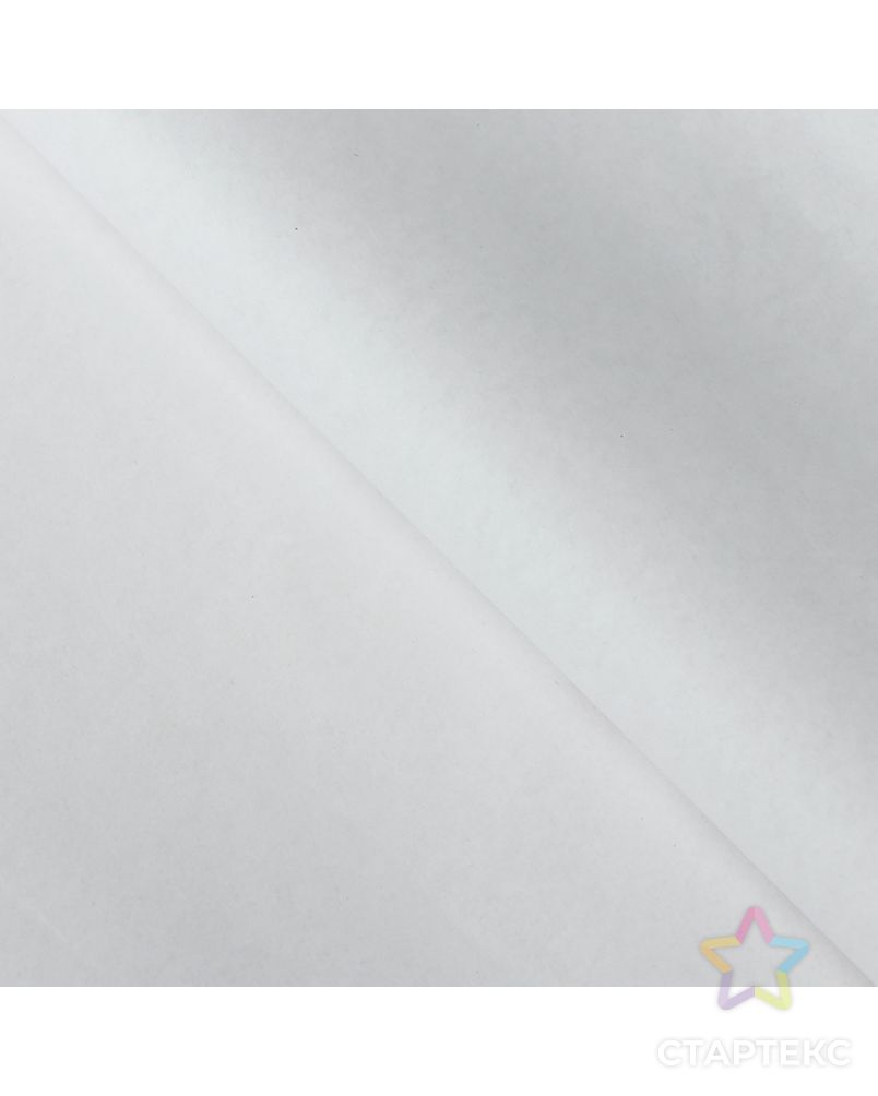 Бумага цветная, Тишью (шёлковая), 510 х 760 мм, Sadipal, 1 лист, 17 г/м2, белый арт. СМЛ-46230-1-СМЛ0002392246 1