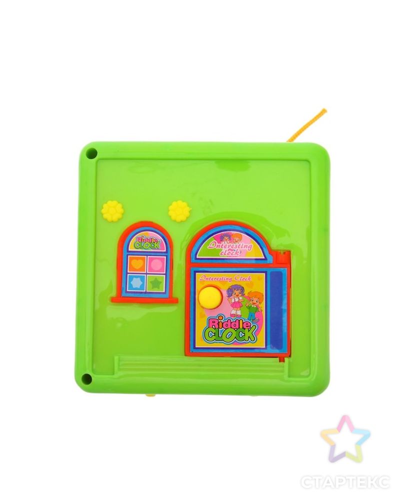 Развивающая игрушка сортер-каталка «Домик», цвета МИКС арт. СМЛ-48077-1-СМЛ0002392310 6