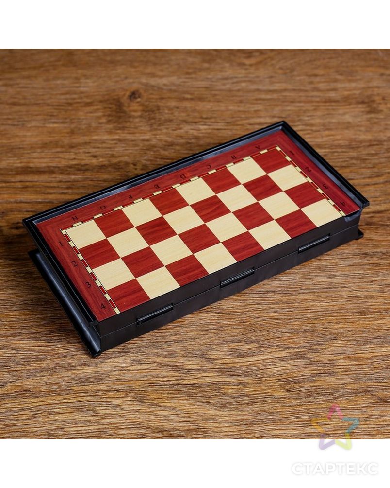 Шахматы магнитные, в коробке, 19х19см арт. СМЛ-48169-1-СМЛ0002392542 5